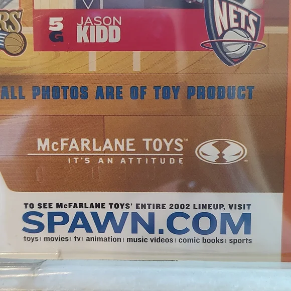 💲SALE💲2002 McFARLANE NBA Series 1 KOBE BRYANT 6" action New & original package - Picture 6 of 9